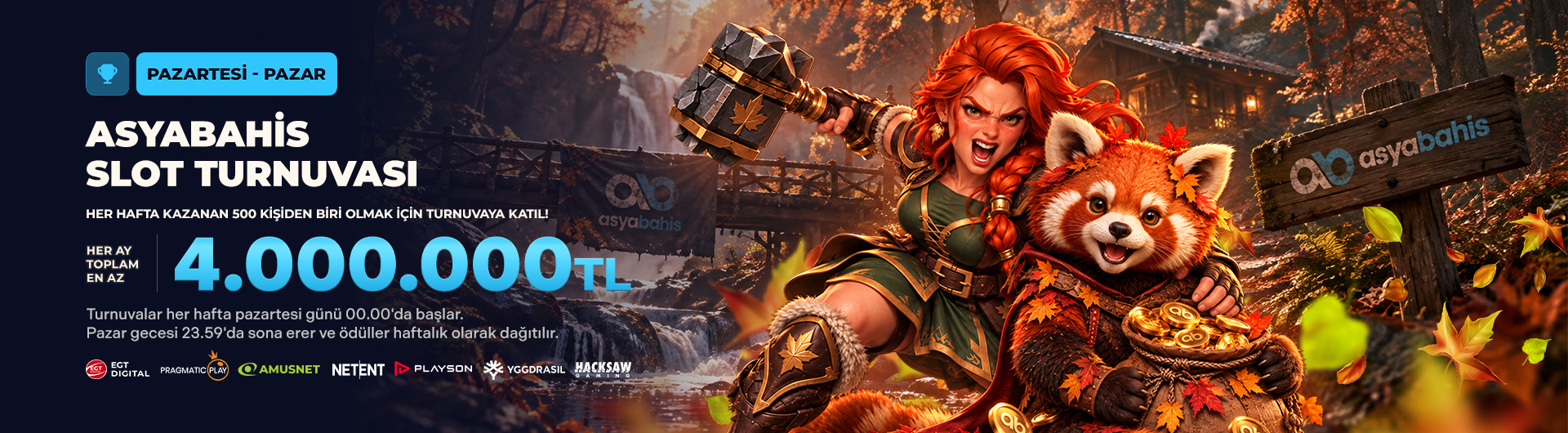 EKİM SLOT TURNUVASI